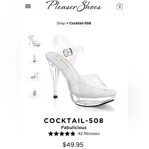 Fabulicious cocktail competition shoes - figure/bikini